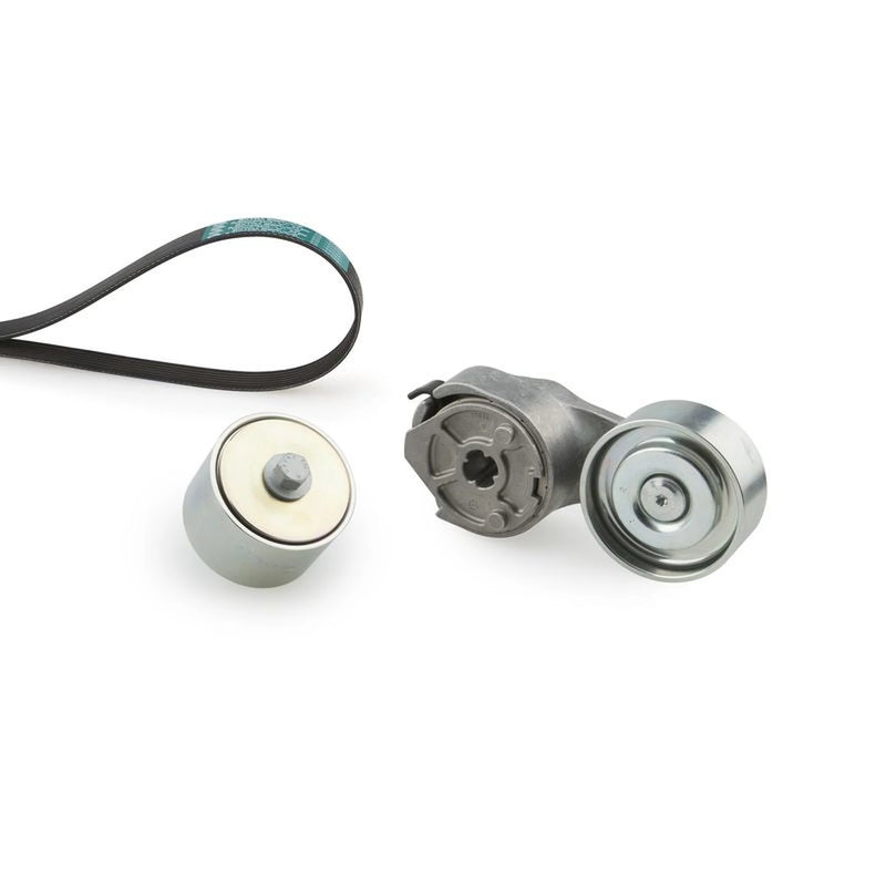 Gates V-Ribbed Belt Set fits Iveco S-Way 2019 on
