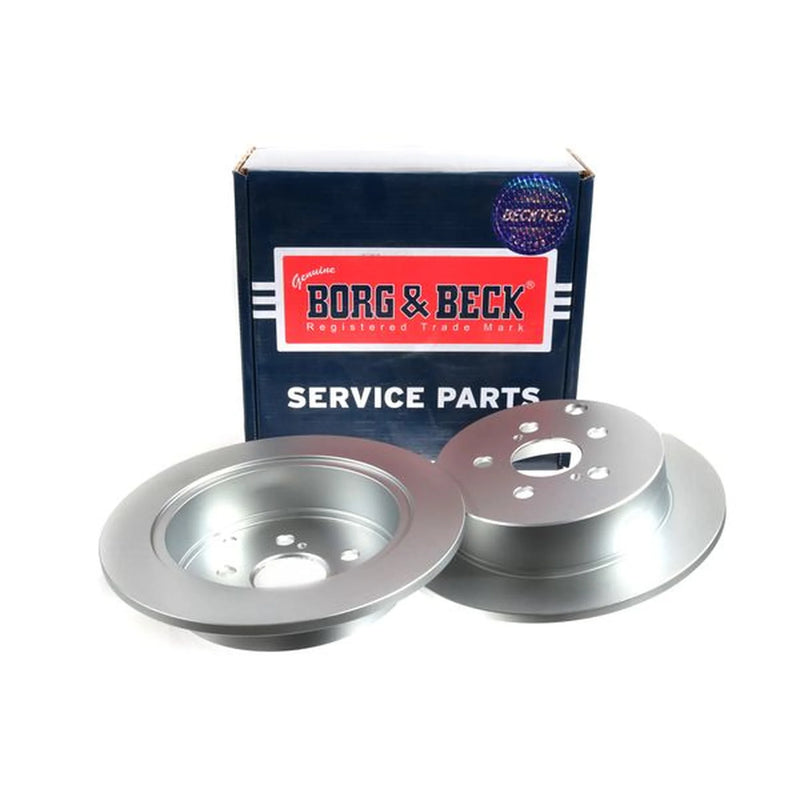 Borg & Beck Front & Rear Brake Discs & Pads fits Toyota Celica 1999-2005 1.8