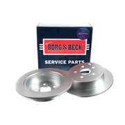 Borg & Beck Front & Rear Brake Discs & Pads fits Toyota Celica 1999-2005 1.8