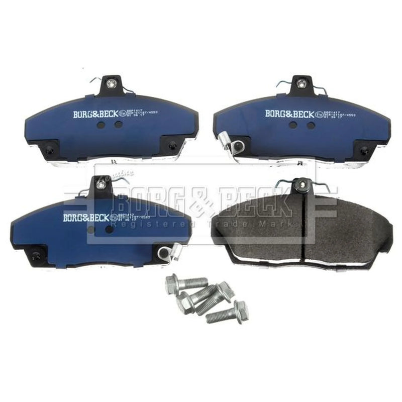 Borg & Beck Front & Rear Brake Discs & Pads fits Honda Civic VII 2001-2005 1.6