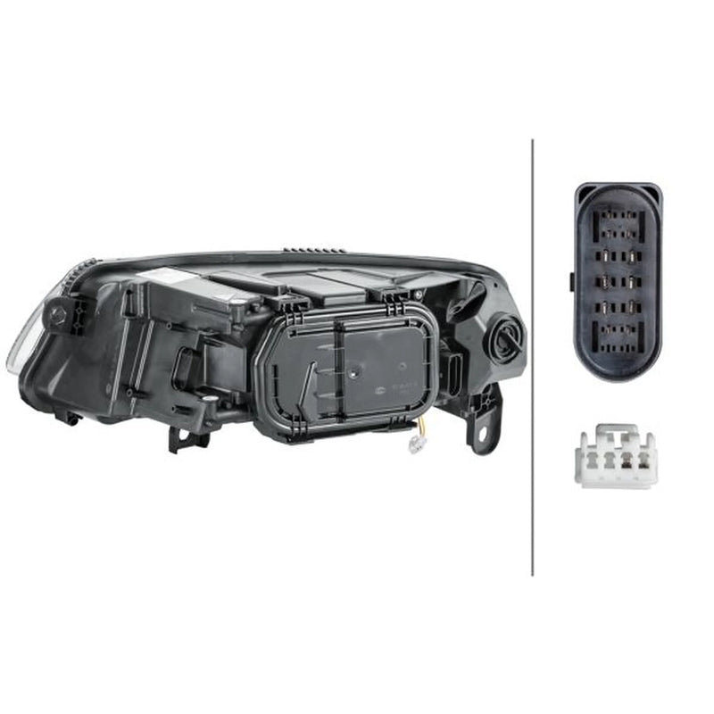 Hella Headlight Headlamp PY21W Right fits Audi A6 Allroad C6 2006-2011