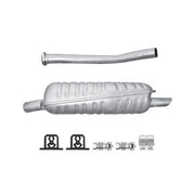 Hella End Silencer Rear fits BMW 3 1991-1999