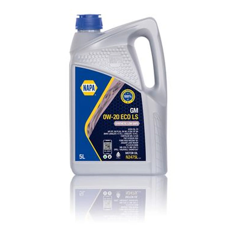 NAPA Engine Synthetic Oil 5L C5 SP 0W-20 fits Acura Mdx 2013 on 3.5