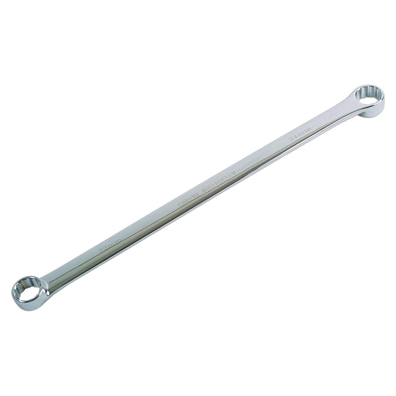 Laser Extra Long Ring Spanner 22mm x 24mm 3668 Laser - Dynamic Drive