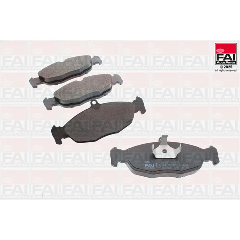 FAI Front Brake Vented Discs & Pads fits Vauxhall Astra 1991-1998 1.4