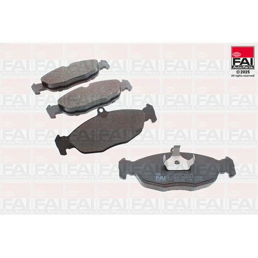 FAI Front Brake Pad Set fits Daewoo Cielo 1995-2002 1.5