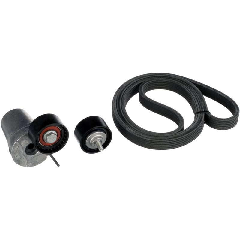 Gates V-Ribbed Belt Set fits BMW 1 2004-2013