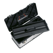 Sealey Stainless Steel Toolbox 660mm with Tote Tray AP660S Sealey - Dynamic Drive