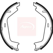 Apec Parking Brake Shoe Set fits Volvo XC90 I 2002-2014 2.5 3.2