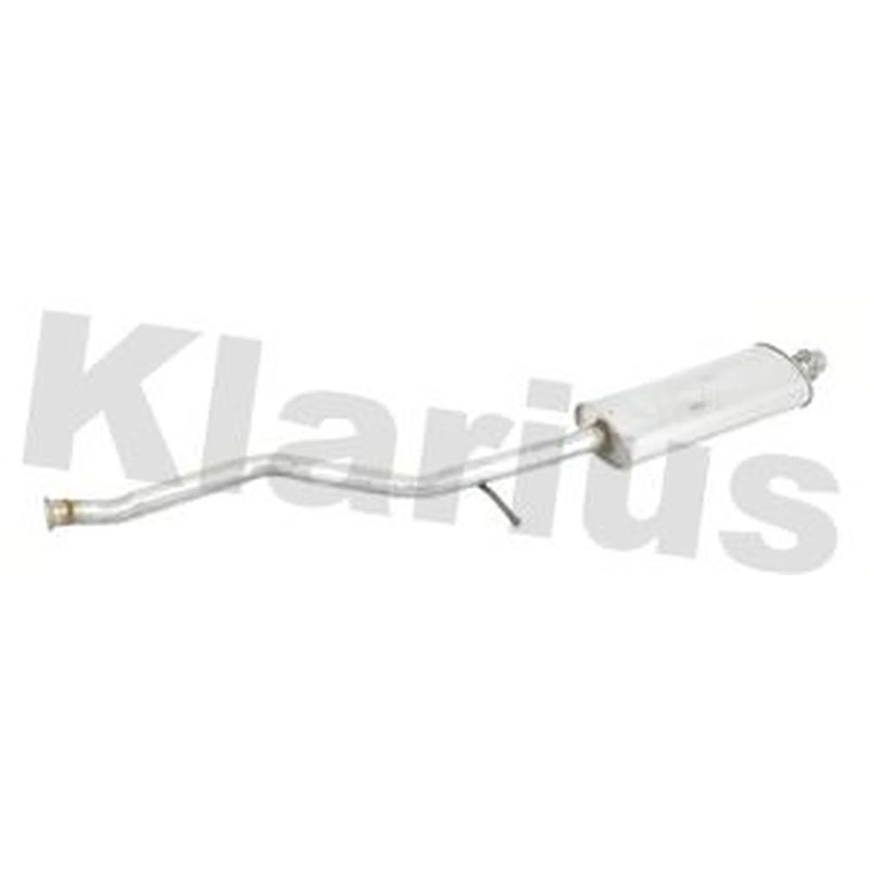 Klarius Box With Centre Pipe Centre fits Peugeot 206 1998-2000 1.6