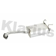 Klarius Box With Tail Pipe Rear fits Nissan Primera 2002-2008 1.8