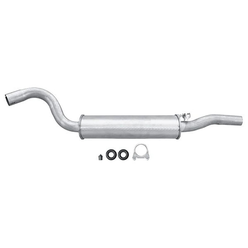 Hella End Silencer Rear fits Audi 80 B3 1986-1991 1.6 1.8 2.0
