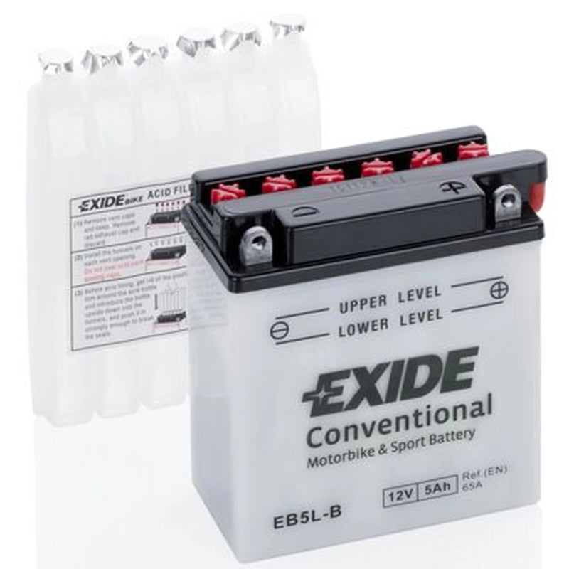 Exide Battery 12V 5Ah 65A EB5L-B