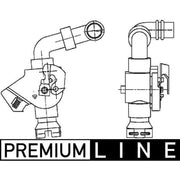Mahle Coolant Control Valve Assembly fits Man Tga 2000-2006