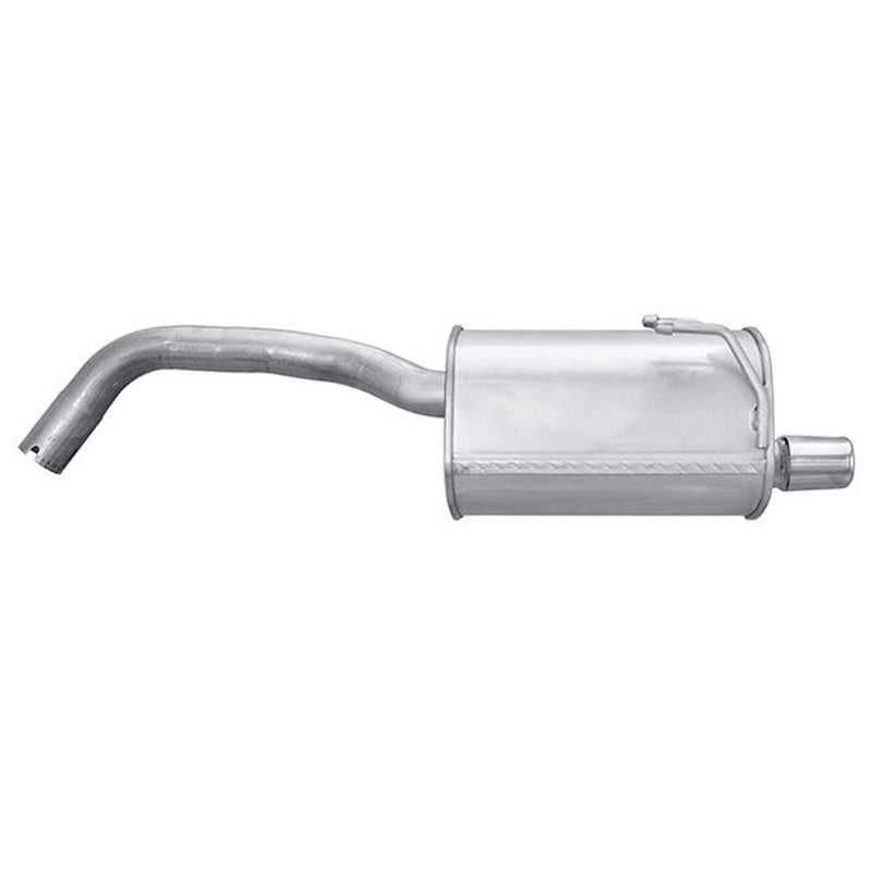 Hella End Silencer Rear fits Fiat 500 2007-2009 1.3 1.4