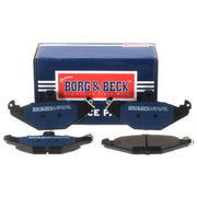 Borg & Beck Rear Brake Solid Discs & Pads fits Lotus Elise 340 R 2000-2001 1.8