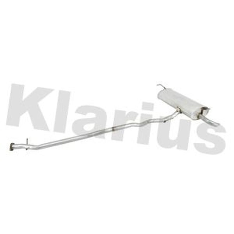 Klarius Box With Tail Pipe Rear fits Nissan Qashqai I 2006-2013 1.5