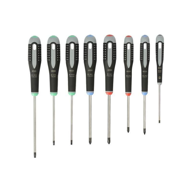Bahco BE-9872 ERGO™ Screwdriver Set, 8 Piece Bahco - NN4 Online