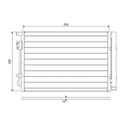 Valeo Air Conditioning Condenser 822726