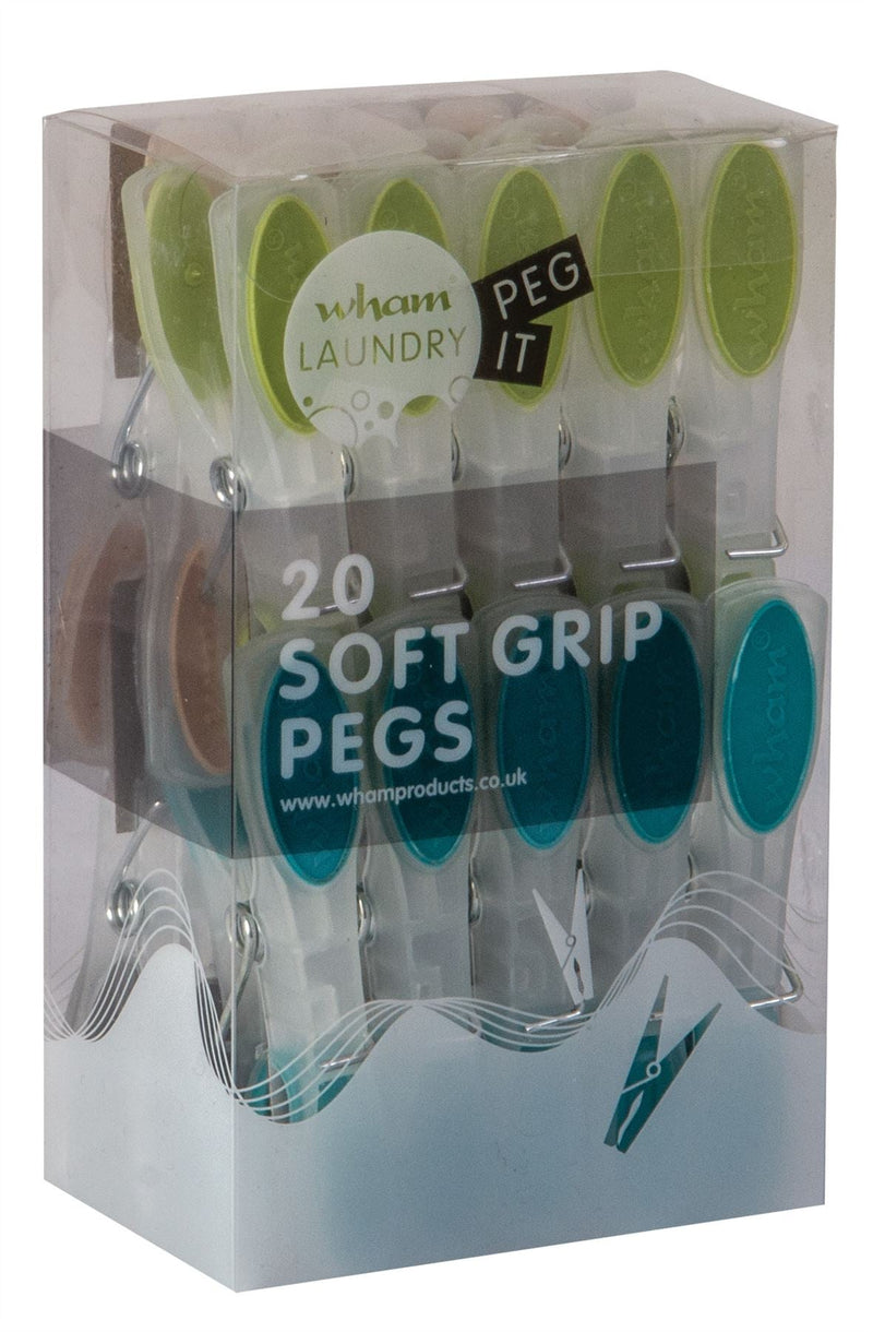 24 x soft touch clothes pegs Unbranded - Dynamic Drive