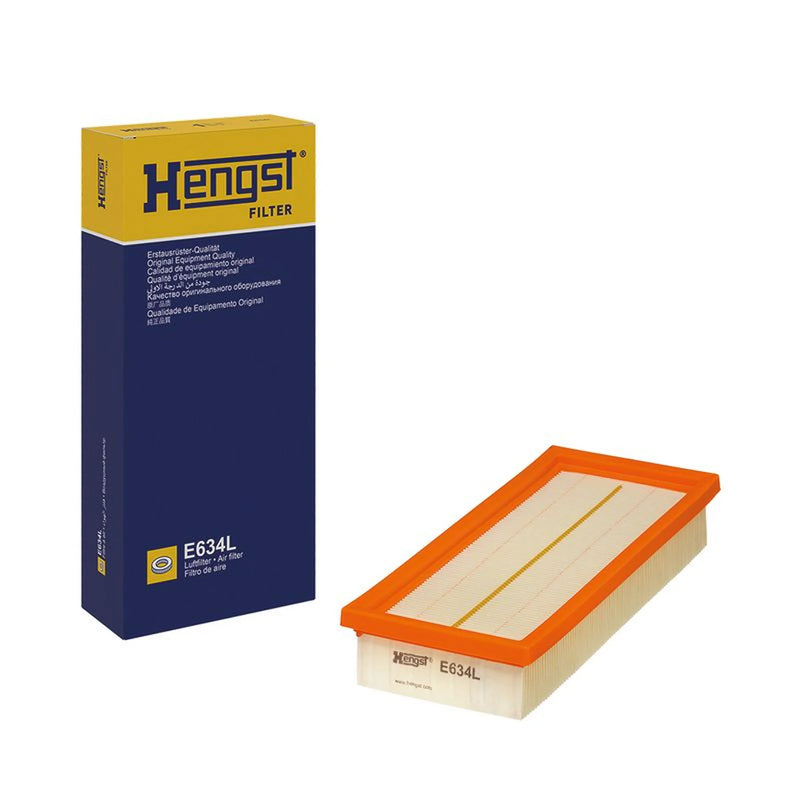 Hengst Engine Air Filter fits Fiat Panda 2003-2004 1.1 1.2