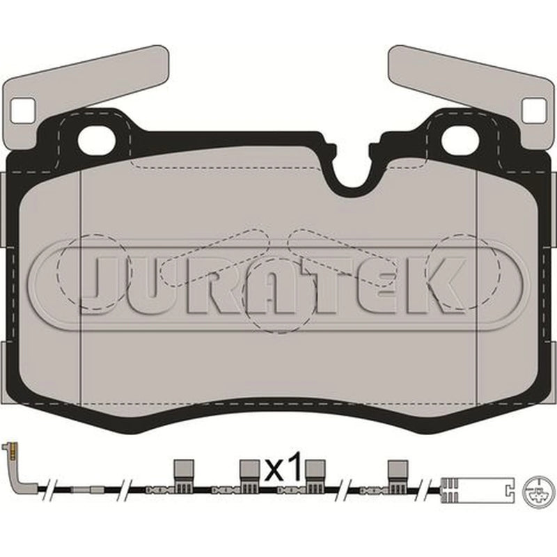 Juratek Front Brake Pad Set fits Mini Mini 2006-2015
