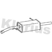 Klarius Box With Tail Pipe Rear fits Citroën C3 II 2009-2016 1.4