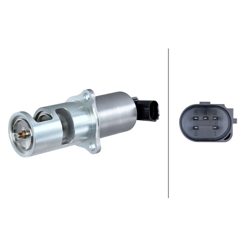 Hella Exhaust Gas Recirculation Valve fits Dacia Solenza 2003 on 1.9