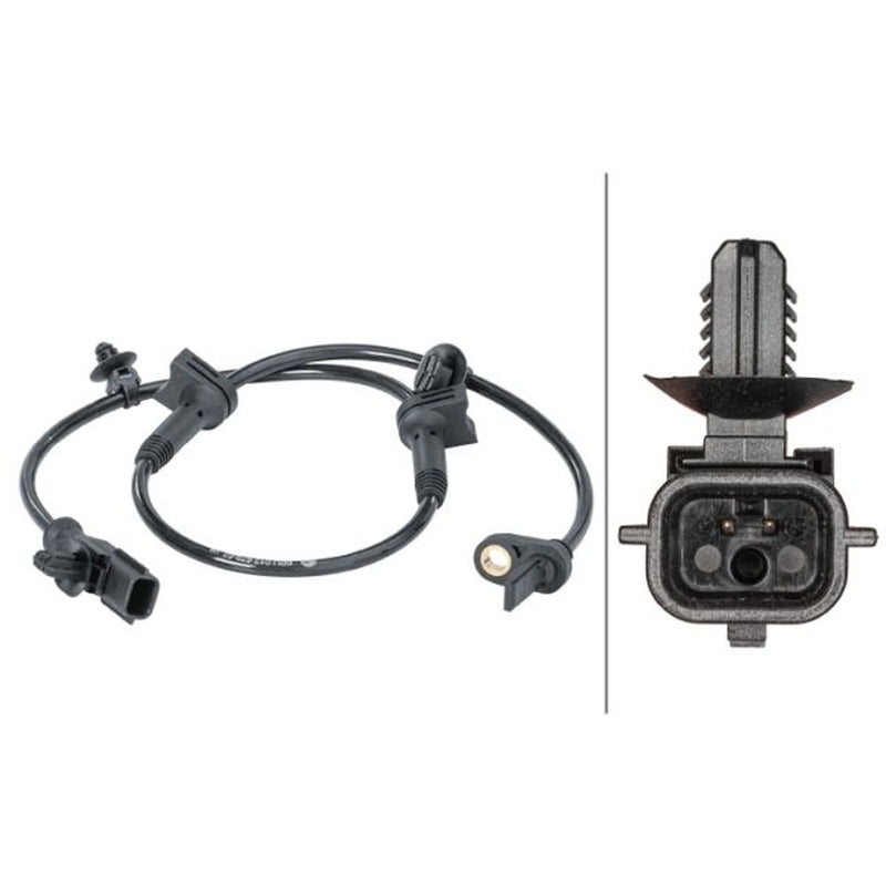Hella ABS Wheel Speed Sensor Front fits Ford B-Max 2012-2017 1.0 1.4 1.5 1.6