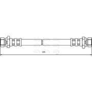 Apec Brake Hydraulic Hose Line Rear HOS3664