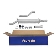 Hella End Silencer Rear fits Seat Cordoba 1993-2002 1.4 1.6 1.9