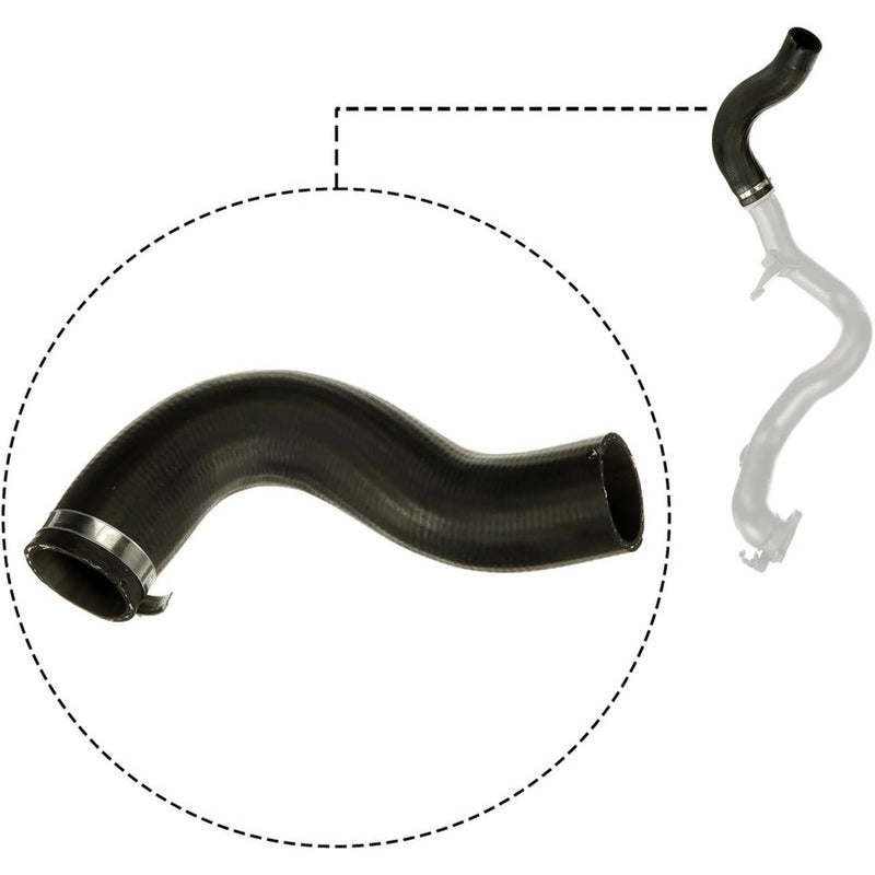 Gates Intercooler Turbo Charge Air Hose 380mm fits Fiat Bravo II 2006-2014 1.9