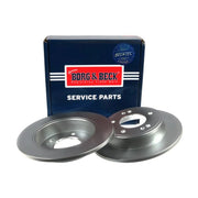 Borg & Beck Front & Rear Brake Discs & Pads fits Kia Pro Cee'D Hatchback