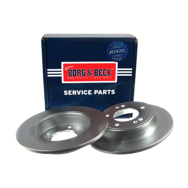 Borg & Beck Front & Rear Brake Discs & Pads fits Kia Soul II 2014-2018 1.6