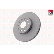 FAI Front Vented & Rear Vented Brake Discs & Pads fits Skoda Superb I 2001-2008