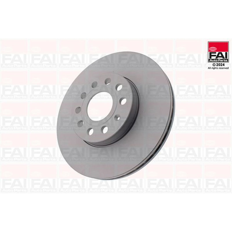 FAI Front Vented & Rear Vented Brake Discs & Pads fits Skoda Superb I 2001-2008