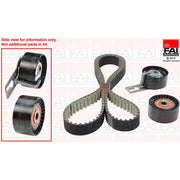 FAI Timing Belt Kit with Rollers TBK530