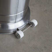 Dellonda 13kW Stainless Steel Commercial Gas Outdoor Garden Patio Heater Wheels Dellonda  - Dynamic Drive