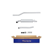 Hella End Silencer Rear fits Seat Malaga 1985-1993 1.2 1.5