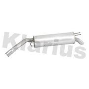 Klarius Box With Tail Pipe Rear fits Fiat Bravo II 2007-2014 1.6 1.9