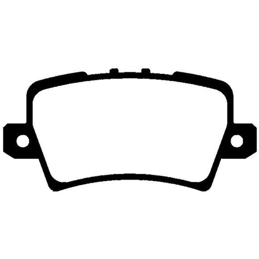 Abtex Front & Rear Pads fits Honda Civic VIII 2005-2011 1.4 1.8 2.2