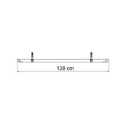 Fiamma Rail Plus XL Bike Rail (98656M588) Fiamma - Bars 4 Cars