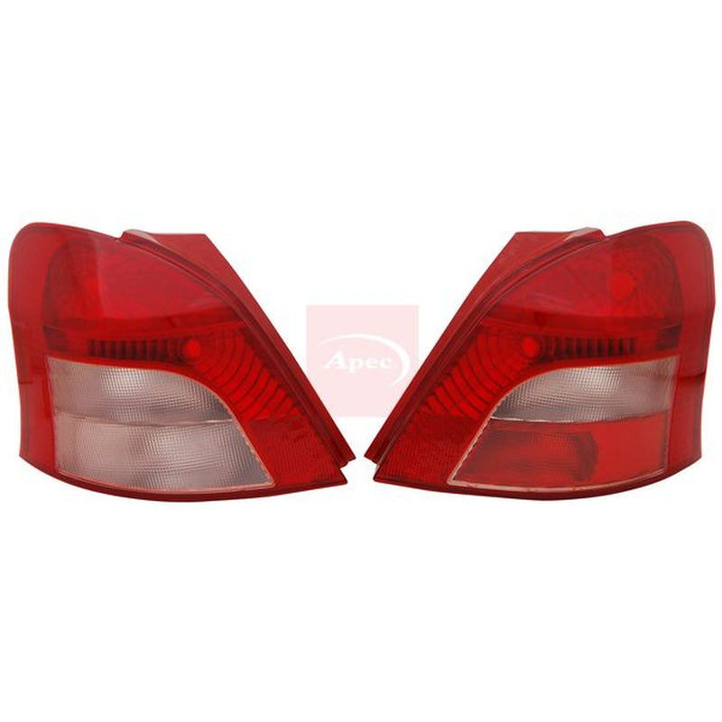 Apec Tail Light / Lamp Left fits Toyota Yaris 2005-2012 1.0 1.3 1.33 1.4 1.8