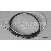 First Line Handbrake Cable Left Rear fits Mercedes-Benz Citan Dualiner 2012-2021