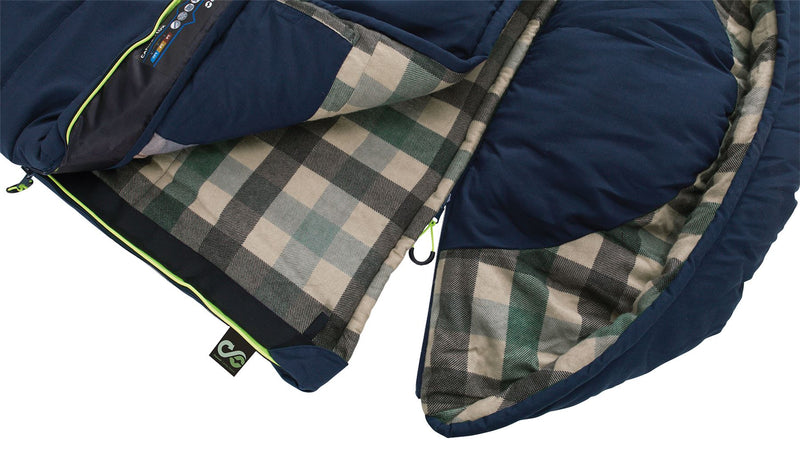 Outwell Camper Lux Deep Blue Single Sleeping Bag Outwell - Dynamic Drive