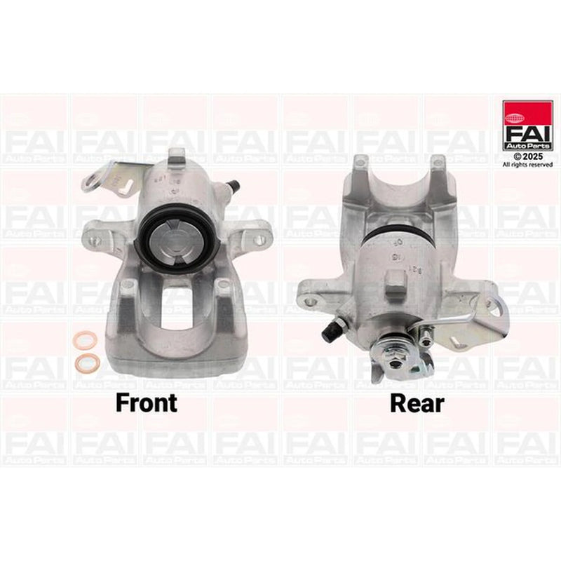 FAI Brake Caliper Assembly Rear Left fits Audi A3 1999-2003