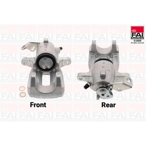 FAI Brake Caliper Assembly Rear Left fits Audi A3 1999-2003