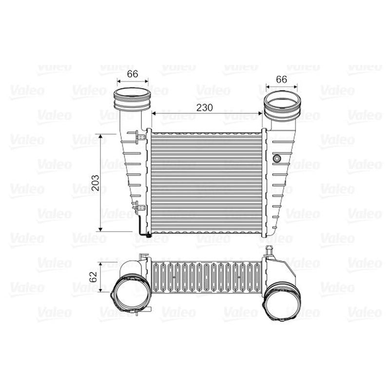 Valeo Intercooler (Charge Air Cooler) 817938