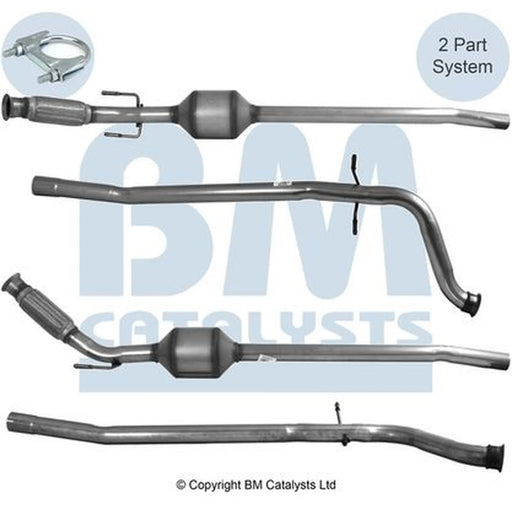 BM Catalysts Homologated Diesel Cat fits Peugeot 406 1999-2004 2.0