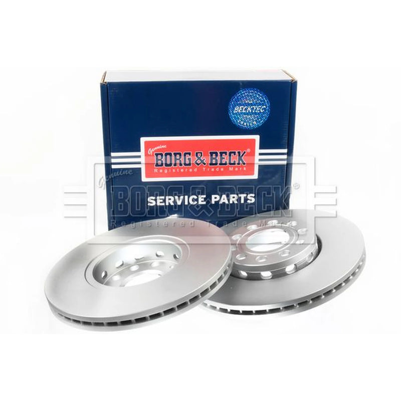 Borg & Beck Front & Rear Brake Discs & Pads fits Audi A4 B5 1995-2001